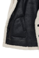 Oslo Women's Beige Reversible Teddy Coat | Derimod
