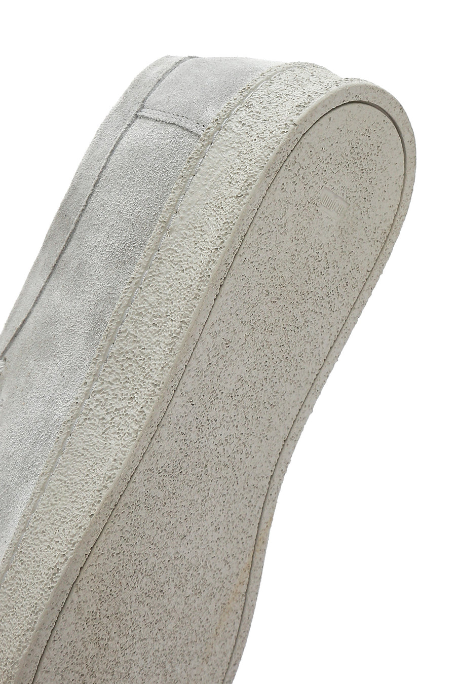 Men's Gray Lace-up Suede Leather Casual Shoes