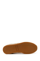 Male Beige Lace-up Suede Leather Sneaker | Derimod
