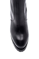 Women's Leather Platform Heeled Boots | Derimod