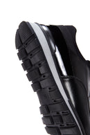 Erkek Siyah Deri Sneaker | Derimod
