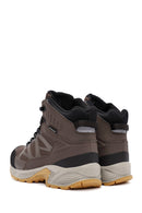 Derimod Dry Men's Brown Laced Waterproof Leather Outdoor Boots | Derimod