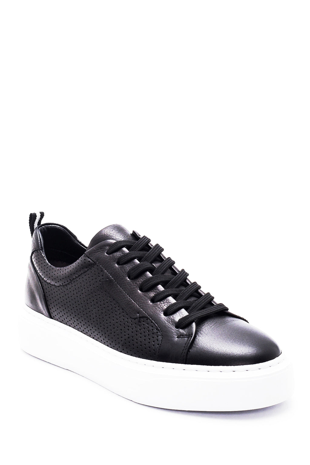 Erkek Deri Delikli Sneaker