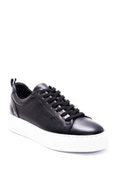 Erkek Deri Delikli Sneaker | Derimod