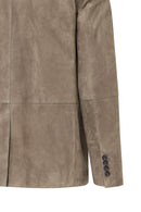Rodrygo Men's Mink Blazer Suede Leather Jacket | Derimod