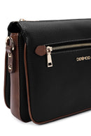 Woman Black Long-Strap Crossbody Bag | Derimod