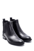 Women's Leather Quilted Detailed Chelsea Boots | Derimod
