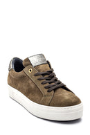 Kadın Deri Süet Sneaker | Derimod