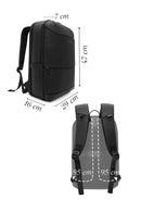 D-Pack Unisex Siyah Kumaş Sırt Çantası | Derimod