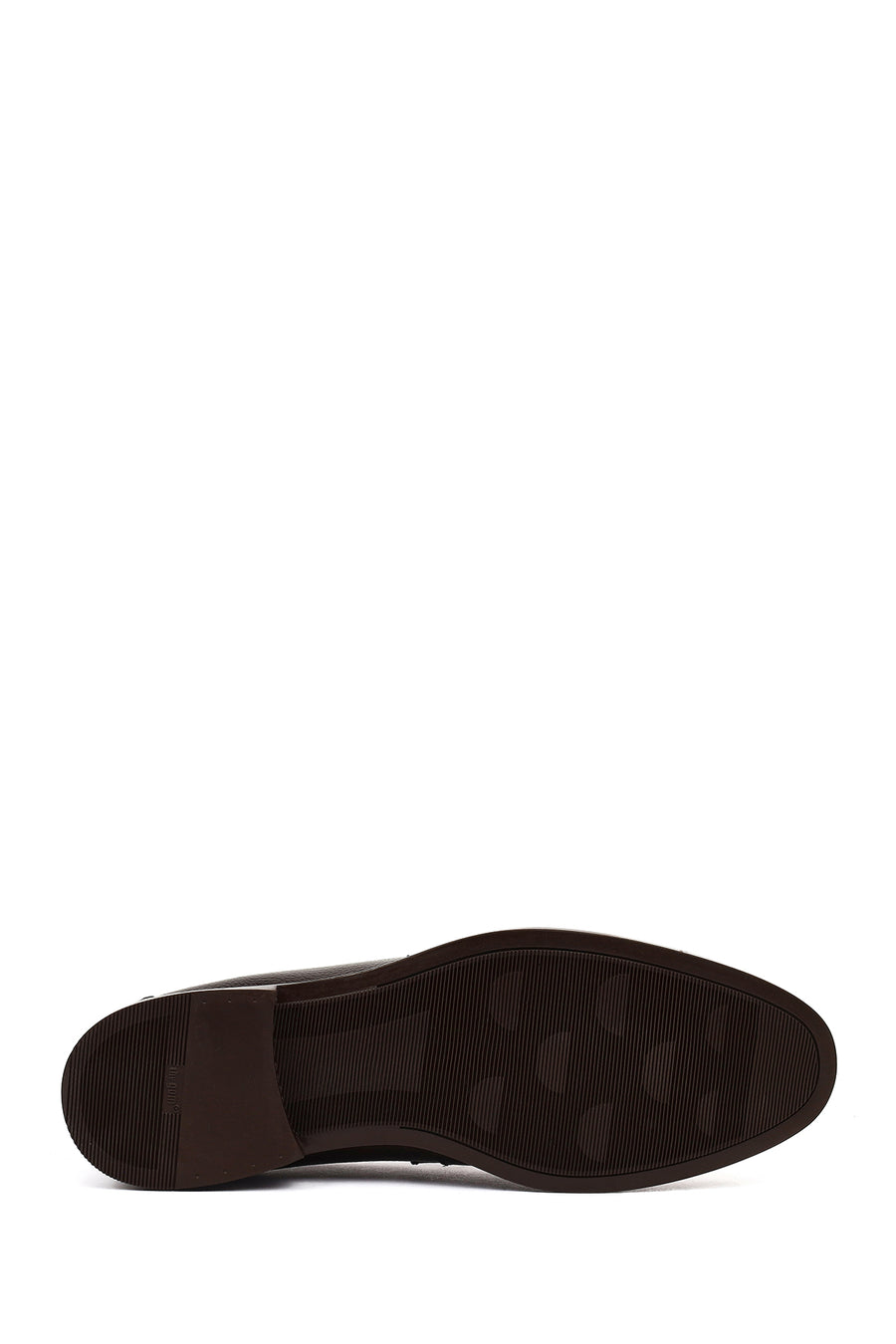 Erkek Kahverengi Deri Klasik Loafer