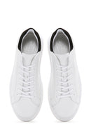 Erkek Beyaz Deri Kalın Tabanlı Sneaker | Derimod