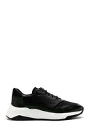 Erkek Yeşil Deri Sneaker | Derimod