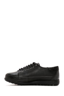 Women's Black Leather Comfort Casual Shoes | Derimod