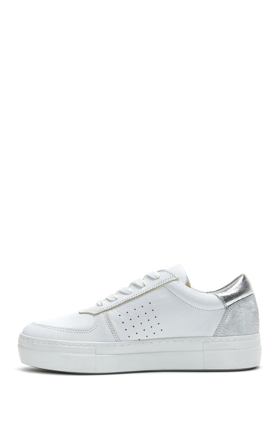 Kadın Deri Fermuarlı Sneaker