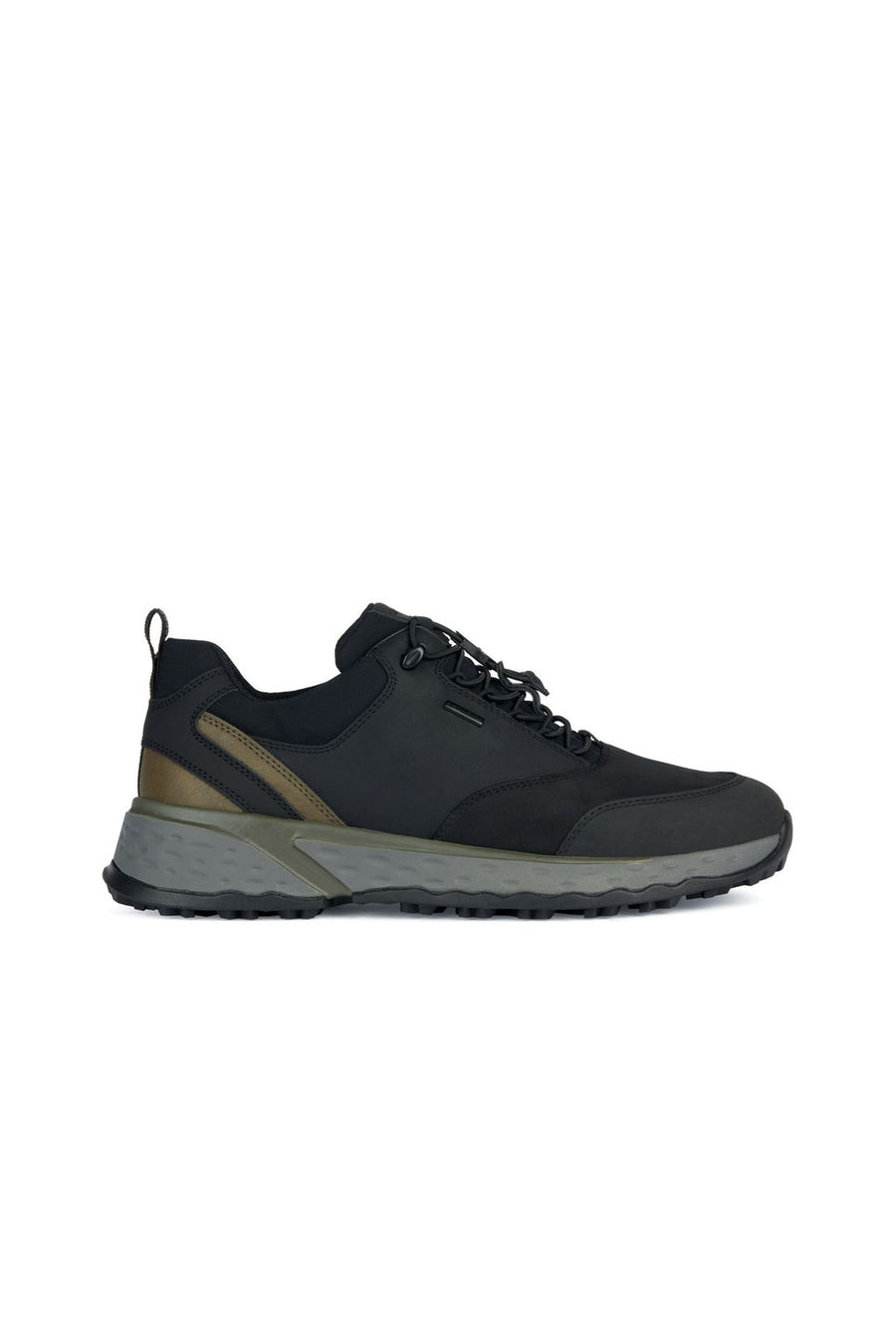 Geox Erkek Siyah Sterrato Bağcıklı Deri Sneaker U36F0C00035C9999 | Derimod