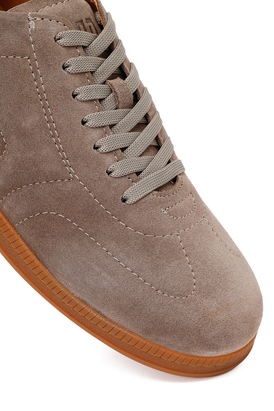 Male Mink Lace-up Suede Leather Sneaker