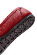 Kadın Kırmızı Toka Detaylı Loafer | Derimod