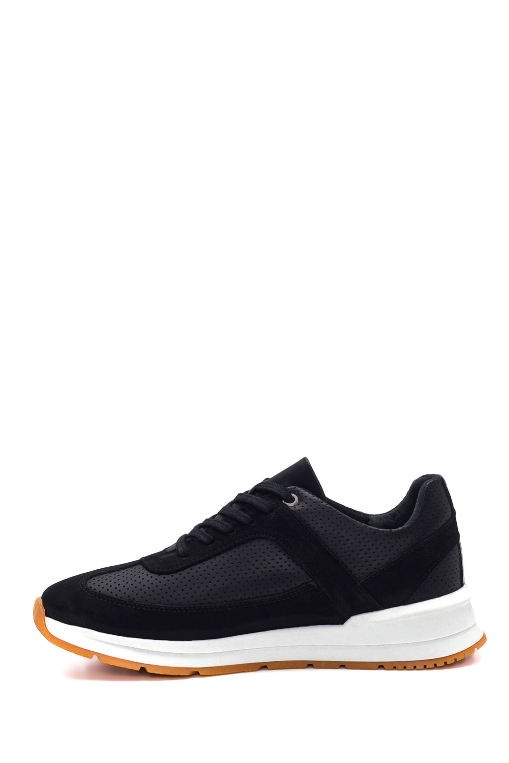 Erkek Deri Süet Detaylı Sneaker