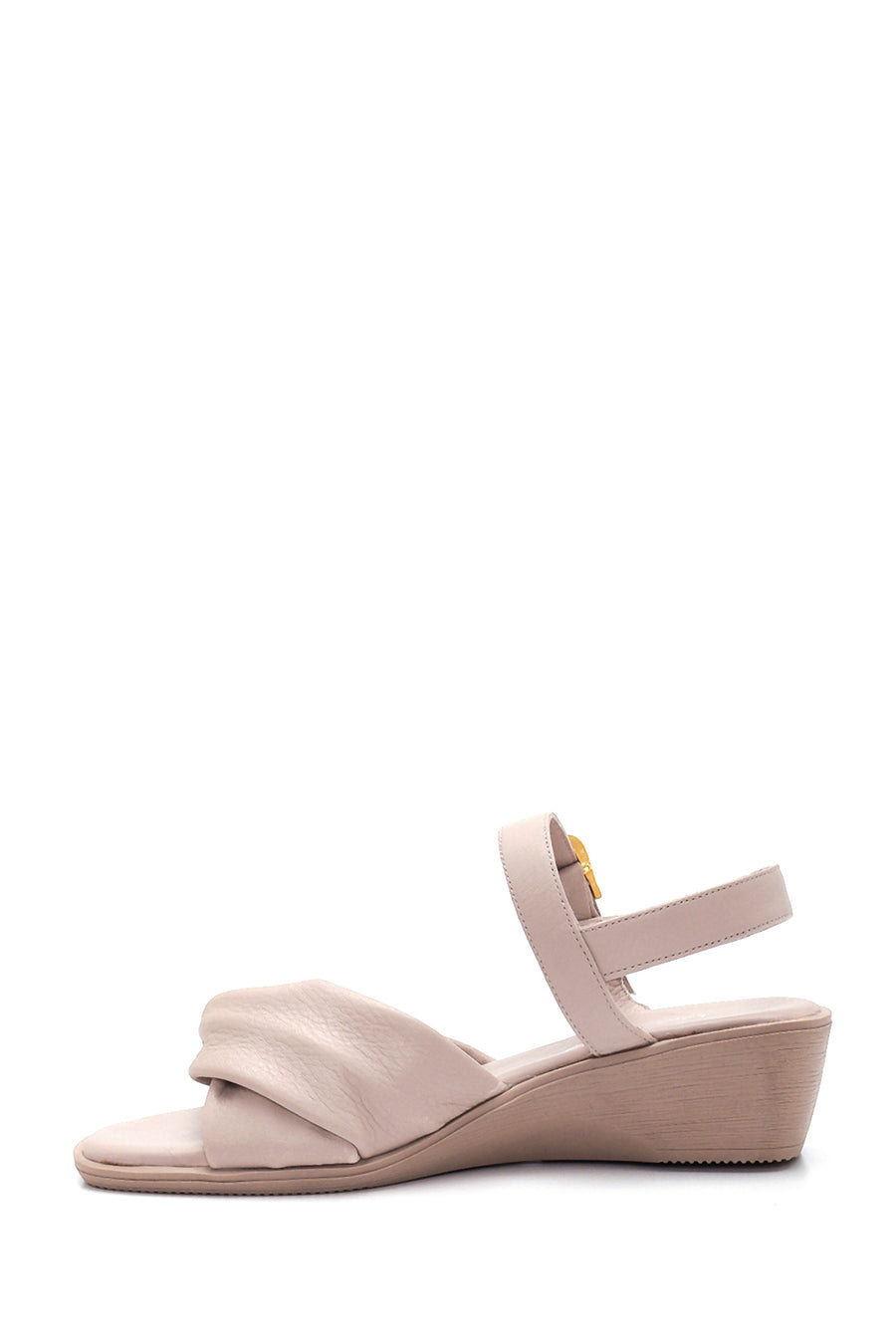 Women's Mink Leather Comfort Sandals
