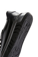 Erkek Siyah Deri Sneaker | Derimod