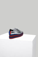 Yüksek Tabanlı Kadın Deri Sneaker | Derimod