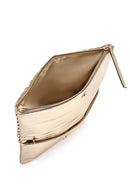 Kadın Altın Uzun Zincir Askılı Örgülü Portföy Çanta | Derimod