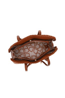 Woman Brown Long-Strap Classic Shoulder Bag | Derimod