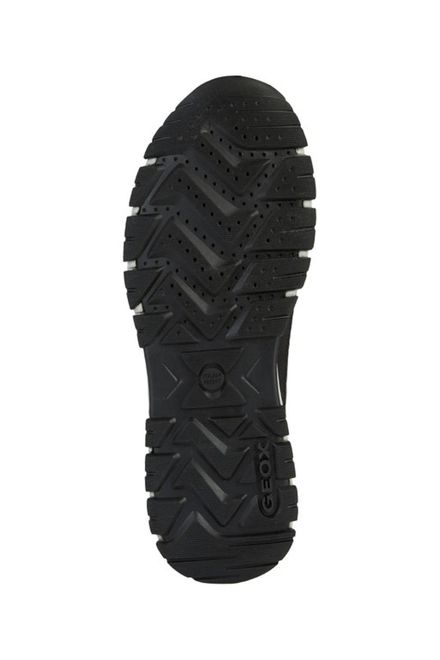 Geox Men's Black Delray Lace-up Casual Sneaker