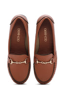 Kadın Taba Dolgu Topuk Loafer | Derimod