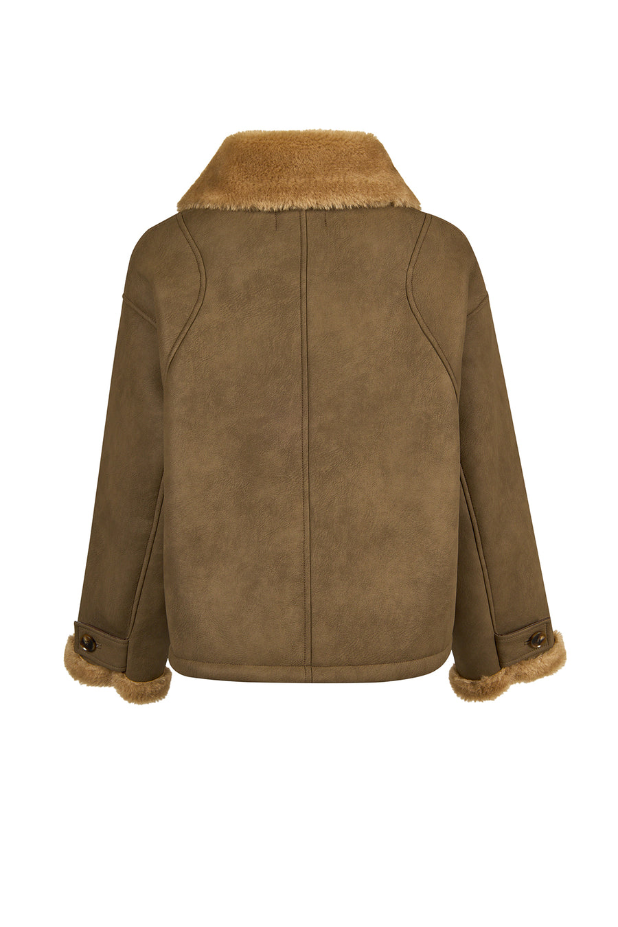 St Anton Woman Taba Oversize Teddy Coats