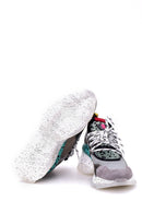 Kadın Leopar Detaylı Sneaker | Derimod