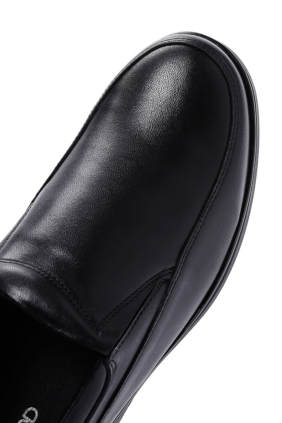 Erkek Siyah Deri Commfort Loafer