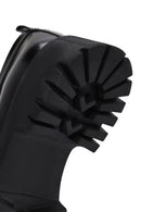 Kadın Siyah Deri Rugan Maskülen Loafer | Derimod
