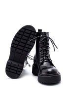 Women's Crocodile Leather Boots | Derimod