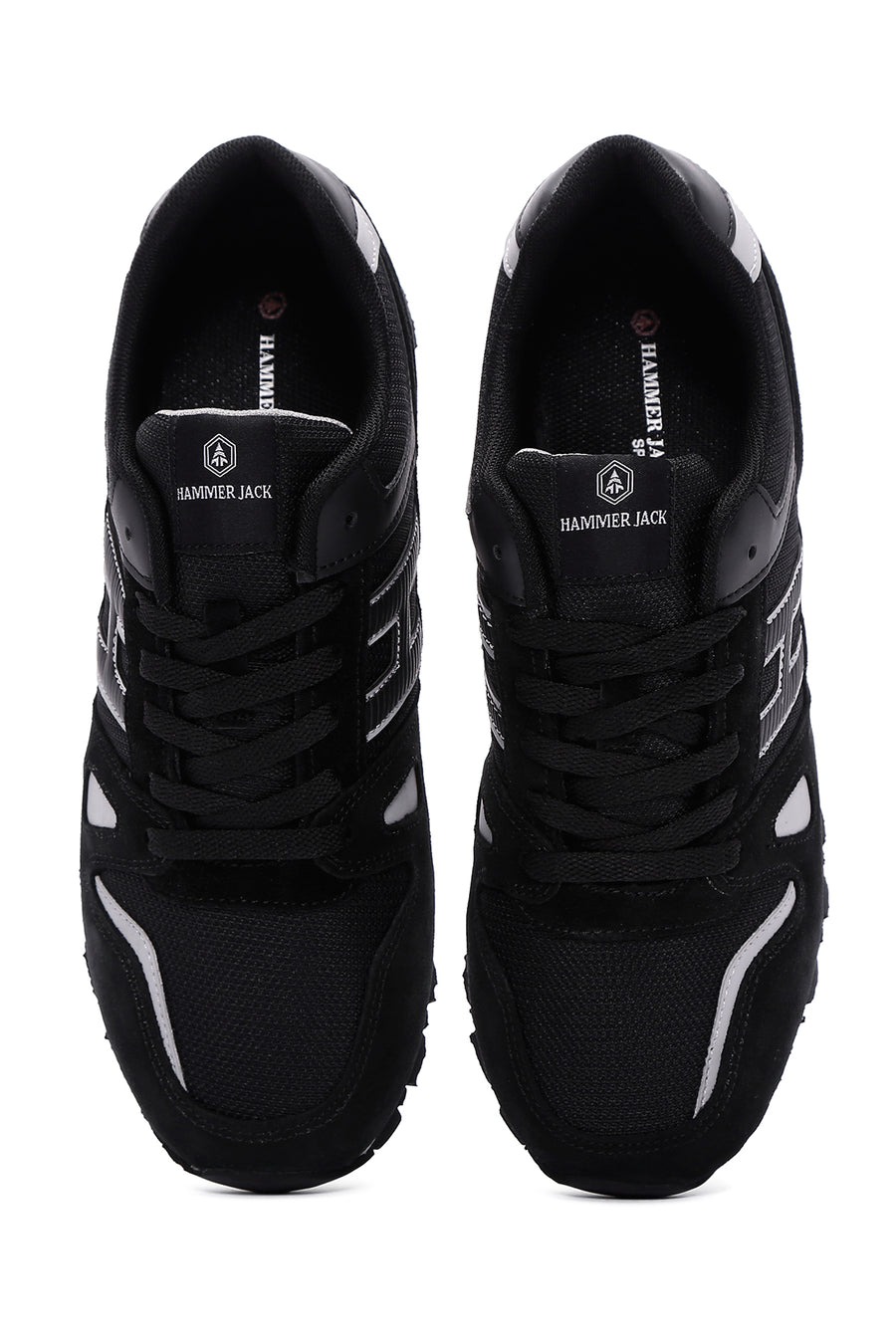 Hammer Jack Erkek Siyah Deri Sneaker