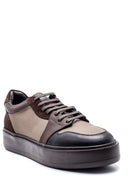 Erkek Deri Süet Detaylı Sneaker | Derimod