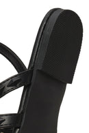Woman Black Flip-Flop Sandals | Derimod