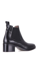 Heeled Women's Leather Boots | Derimod