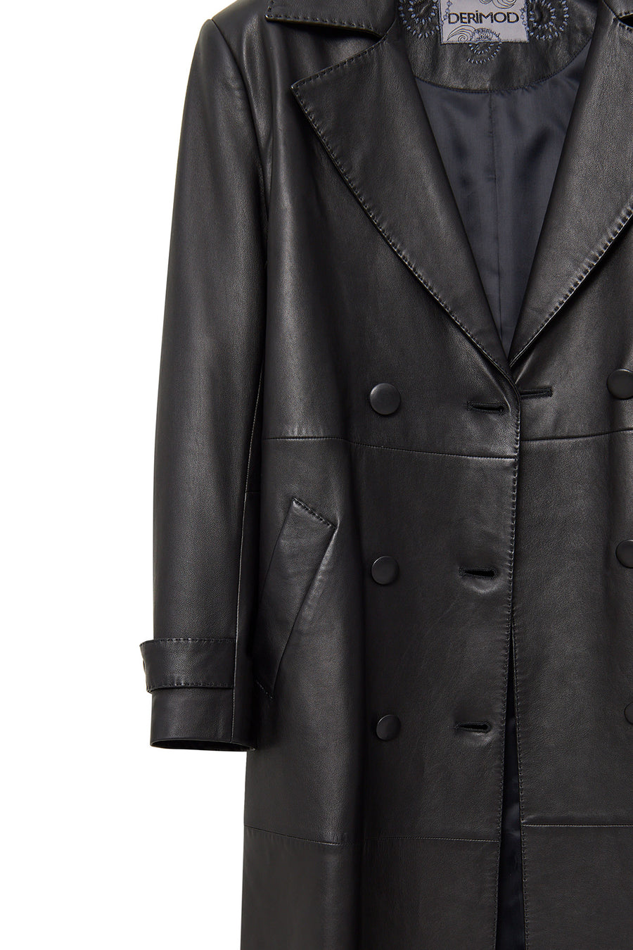 Beyonce Women's Black Leather Coat