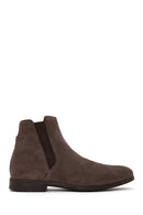 Male Mink Suede Chelsea Boots | Derimod