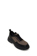 Male Mink Lace-up Thick-soled Leather Casual Shoes | Derimod