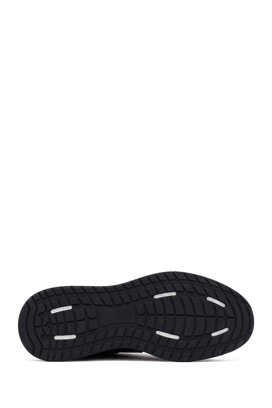 Erkek Gri Bağcıklı Nubuk Deri Sneaker