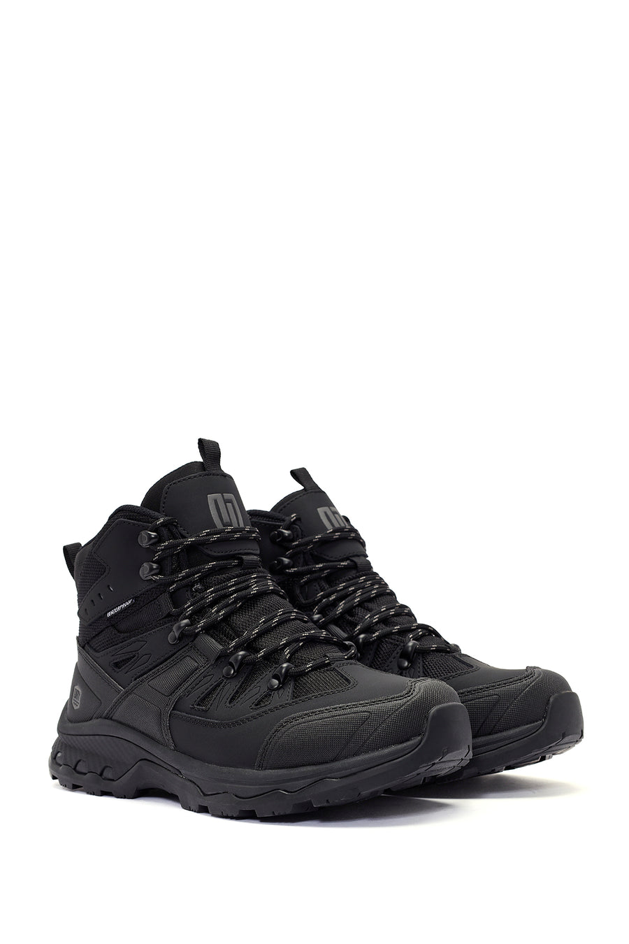 Derimod Dry Men's Black Laced Waterproof Outdoor Leather Boots