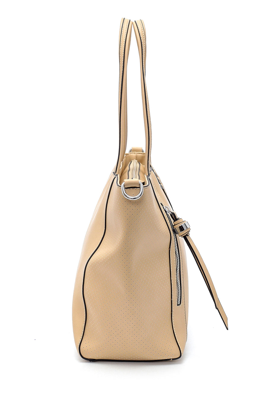 Women's Zipper Detailed Shoulder Bag
