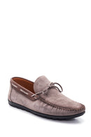 Erkek Deri Süet Loafer | Derimod