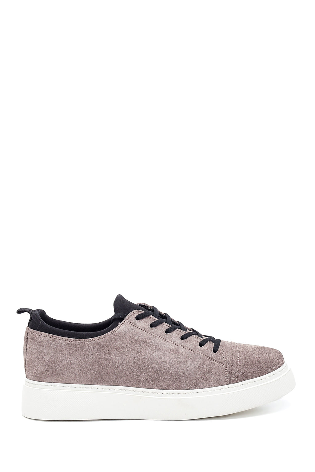Erkek Vizon Süet Deri Sneaker