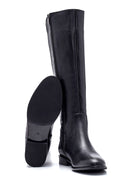 Women's Leather Buckle Detailed Boots | Derimod