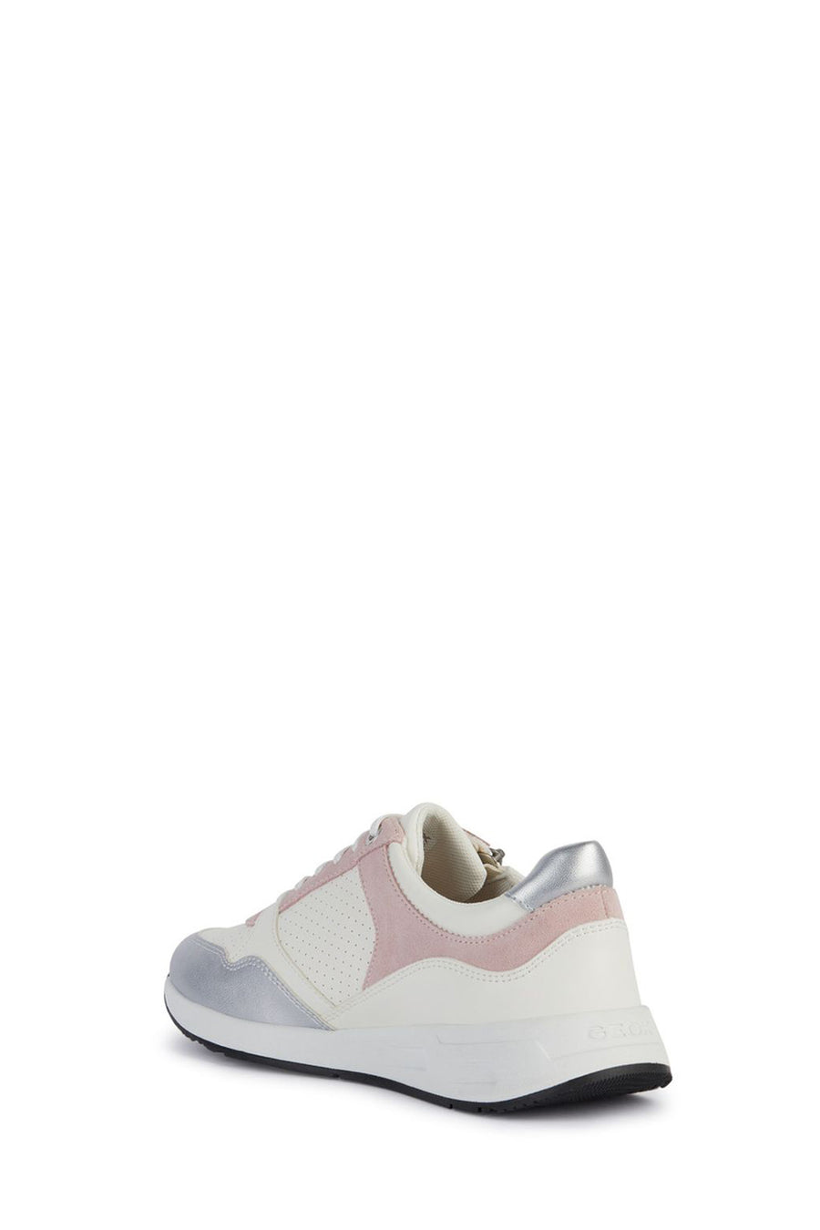 Geox Kadın Beyaz Bulmya Bağcıklı Deri Sneaker