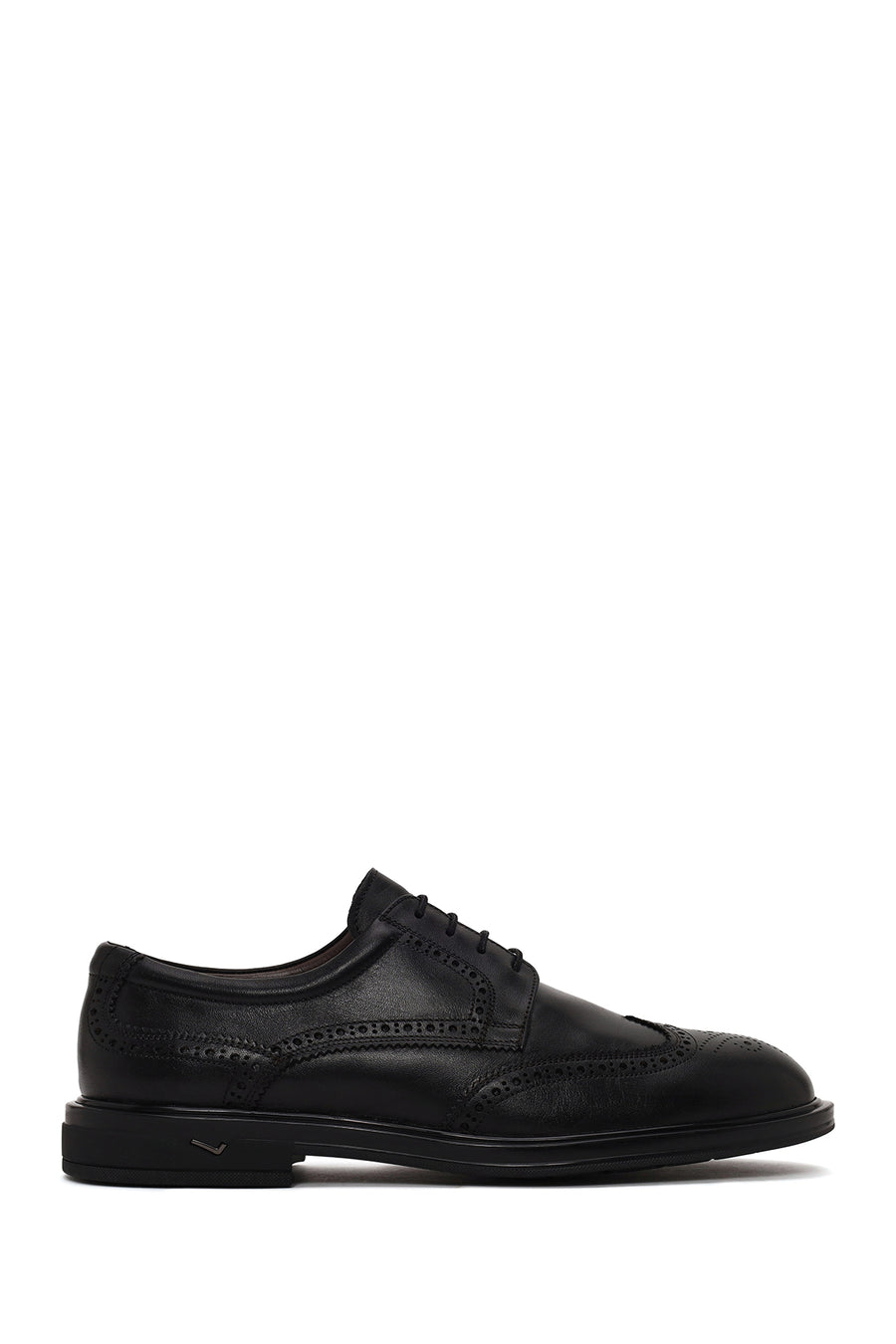 Male Black Lace-up Leather Casual Shoes WM750013DV | Derimod