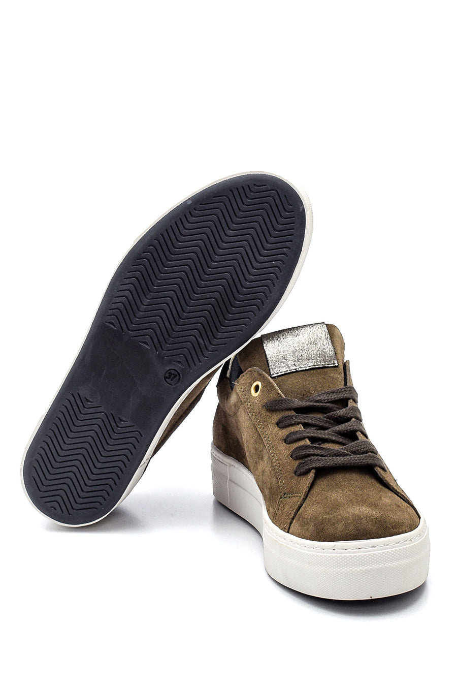 Kadın Deri Süet Sneaker